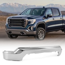 Fits 2019 -2021 GMC Sierra Chrome Front Bumpe...