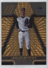 2005 Donruss Zenith Artist's Proof Gold 40/50 Ubaldo Jimenez #211 k4s