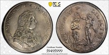 1676 Italian States Tuscany Piastre Pcgs Au 53 Choice Cosimo De Medici Type 1676 Italian States Tuscany Piastre Pcgs Au 53 Choice Cosimo De Medici Type