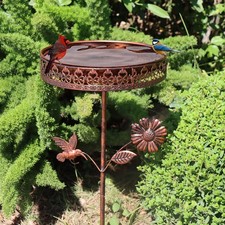 Bird Bath Bowl Birdfeeder Housewarming Gift Decorative Tray Bird Feeder with