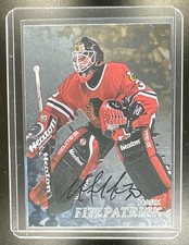 1998-99 In The Game Be A Player Mark Fitzpatrick Silver Auto