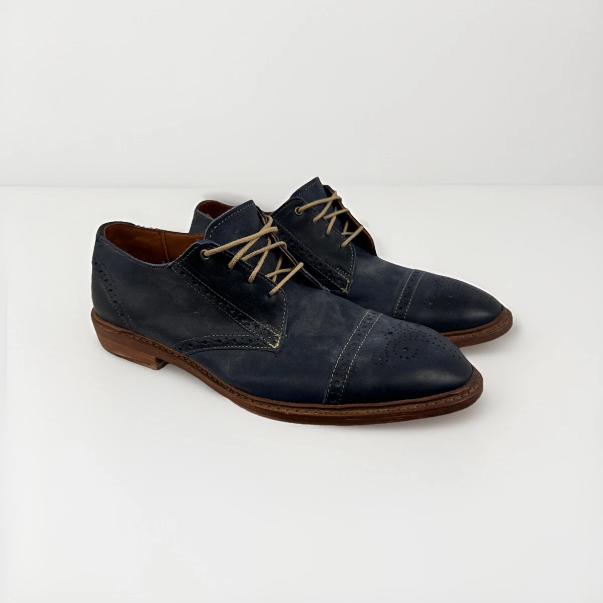 Allen Edmonds Blue Oxford Dress Shoes for Men for sale | eBay