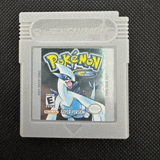 Pokemon Silver for Nintendo Gameboy Color - Authentic - New battery