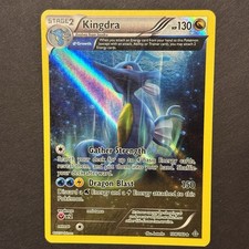 Kingdra 108/160 Holo Rare Primal Clash Pokemon Moderately Played