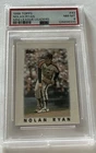 1986 Topps League Leader Minis Nolan Ryan #43 Graded PSA 8 NM-MT