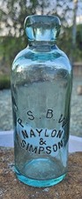 1895-1899 Pueblo Steam Bottling Works (PSBW) NAYLON & SIMPSON-LIMPIO Y TRANSPARENTE