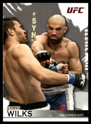 #ad James Wilks 2010 Topps UFC Knockout #109 RC $2.25