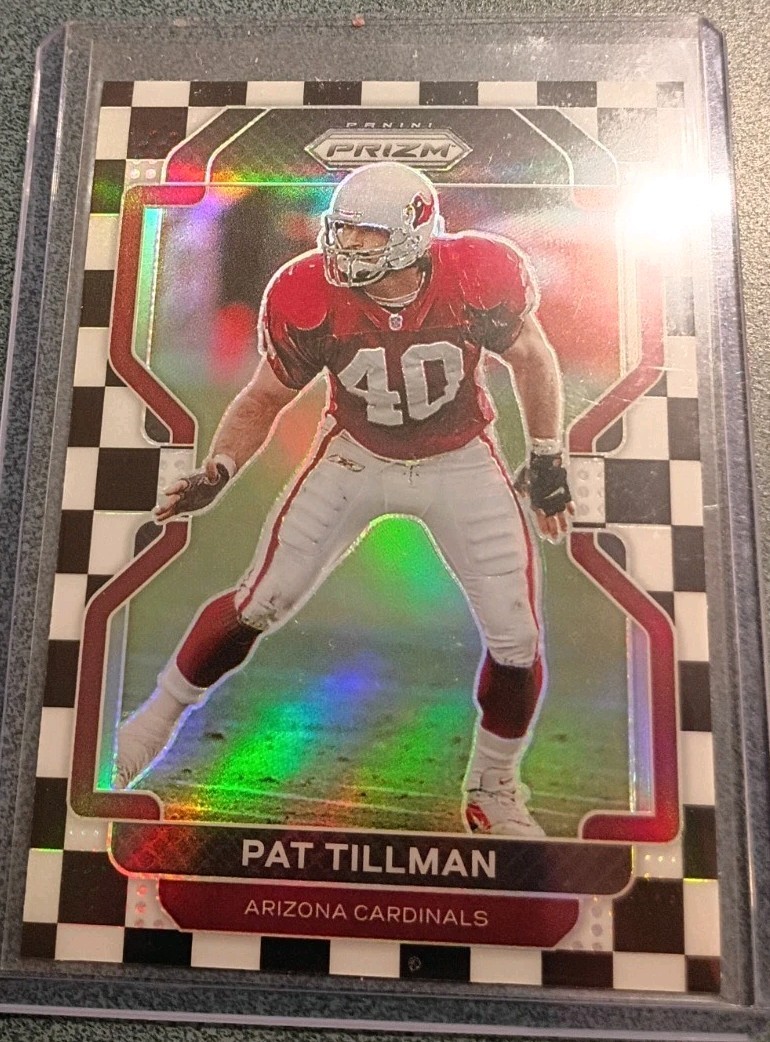 Pat Tillman 2021 Prizm Black & White Checkerboard 83 SSP Ungraded See Pictures