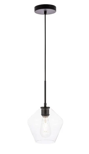 Elegant Lighting LD2256 Gene 8"W Mini Pendant - Gold - Picture 10 of 12