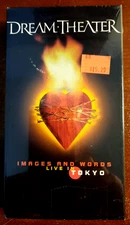 DREAM THEATER IMAGES AND WORDS LIVE IN TOKYO VIDEO VHS BRAND NEW SEALD WATERMARK
