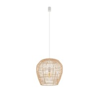HäNgelampe Wohnzimmer Bambus Natur Ø43 Cm Modern E27 Pendelleuchte Esstisch