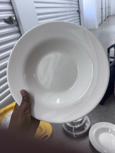 Arcoroc Restaurant 25293 White Round 7 oz. Grapefruit Bowls 11” A Set Of 4