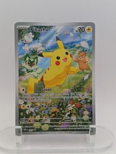 Pokemon Pikachu 088 Black Star Promo Full Art Scarlet & Violet NM ENGLISH