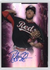 2014 Bowman Sterling Prospect Magenta Refractor 9/99 Robert Stephenson Auto pe8