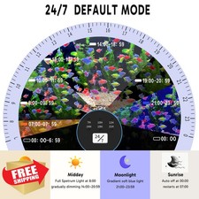 NEOAQLUX LED Aquarium Light 12-18in Plant Fish Tank Full Spectrum