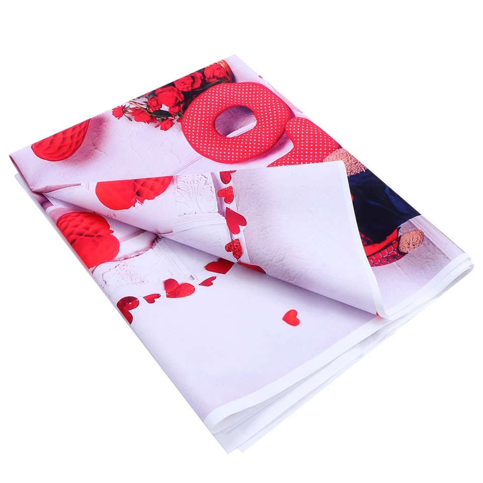  Liebe Hintergrund Valentinstag Fotografie Hintergrund Stoff Foto Booth - Bild 2 von 4