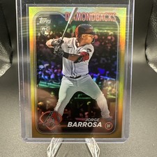 2024 Topps Update #US22 Jorge Barrosa Gold Rainbow Foil