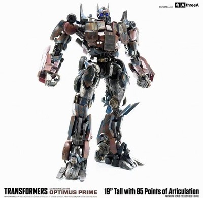 New H 19in THREEZERO 3A Weathered Optimus Evasion Edition Action Figure