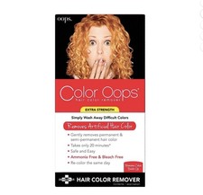 Color Oops Extra Strength Hair Color Remover 1 Application Hair Dye Remover
