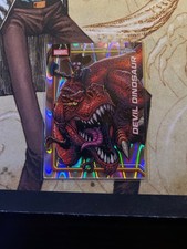 2026 Topps Chrome Marvel Comics #110 Devil Dinosaur Raywave Refractor NM+