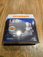 New Sylvania H7 Led Bulbs Pair 6000k Cool White Powersports Fog Light New Sylvania H7 Led Bulbs Pair 6000k Cool White Powersports Fog Light