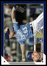 2023 Topps #194 Josh Staumont Royal Blue