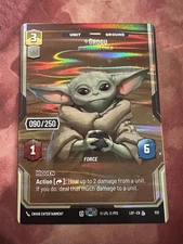 Grogu - Mysterious Child (Serialized) #90/250 Prestige LOF Star Wars Unlimited