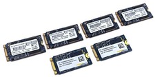 Lot of 6 Mixed 8GB M.2 SATA SSD 2242 Short Laptop Thin Client Boot Flash Drives