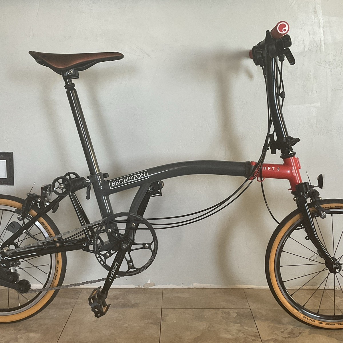台湾製BROMPTON 元Ｍ3Ｌ 現S3E BROMPTON 「ブロンプトン」 M3R 台湾製 2000年頃 16インチ 折り畳み