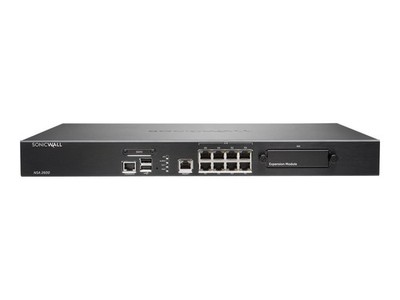 Dell SonicWALL NSA 2600 8 X RJ45 Network Security Appliance Firewall mit Halterungen