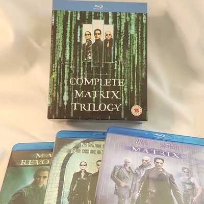 * Excellent* Complete Matrix Trilogy (Blu-ray) 3x Film Box Set 