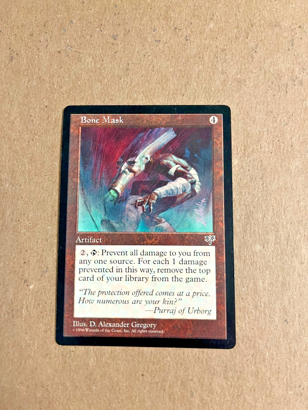MTG Mirage Bone Mask