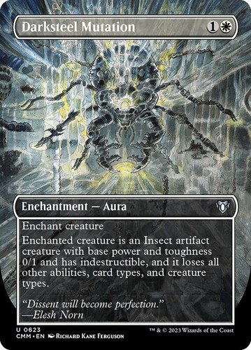 Darksteel Mutation - Extended Art CM NM MTG