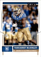 2017 Score #417 Takkarist McKinley RC - FB