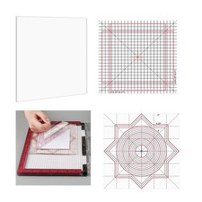 BAOFALI 5Pcs/Set 6x6inch Multi-Use Non-Slip Sticky Mats Fit in Stamp Position...