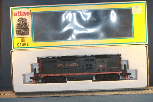 Acopladores Kadee JP HO Atlas 8208 EMD GP7 Rio Grande D&RG #5100 DC | Zustand: Used
