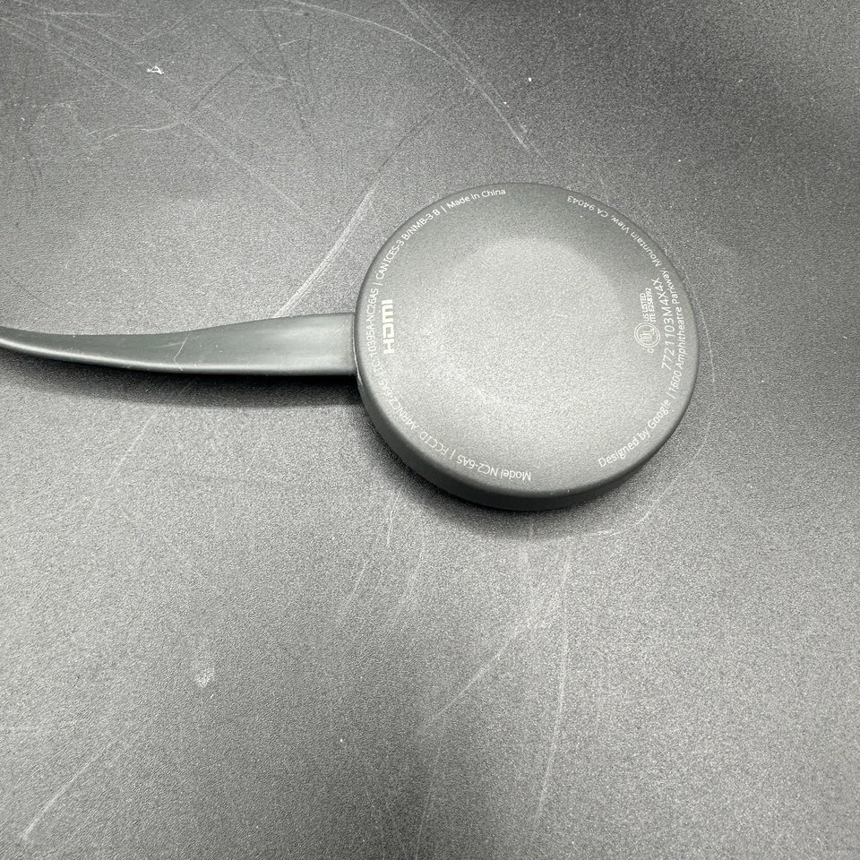 Google Chromecast 2nd Generation 1080p HDMI Portable Media Streamer (NC2-6A5) - Image 4 of 4