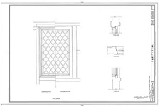 10. Typical window - Tan-Y-Deri, Taliesin, Spring Green, Sauk County, WI