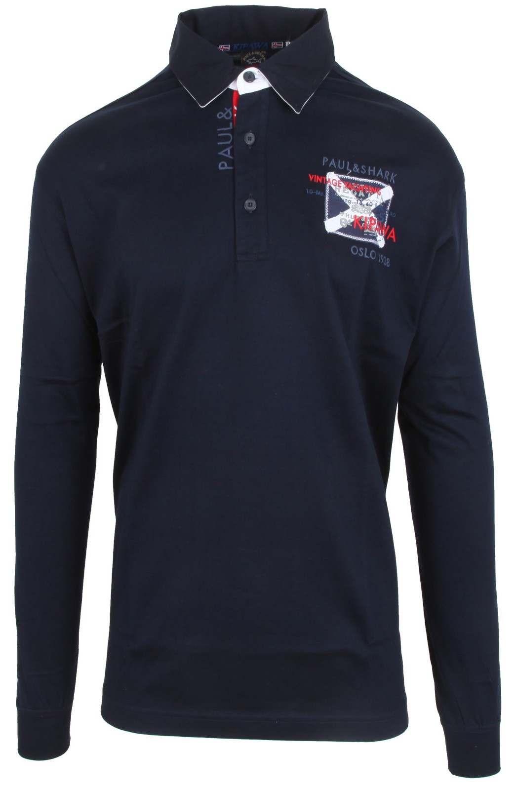 Paul & Shark Yachting Sweatshirt Polo Shirt Size 2XL Kipawa Kpw Oslo 1938