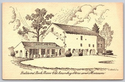 Baldwins' Book Barn West Chester PA Country Store Museum 1979 MacNeill E167