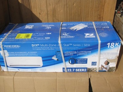 R-410A 4th Gen MRCOOL DIY-18-HP-WMAH-230C25 18K BTU Indoor Unit Only Mini Split