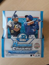 2021 Bowman Chrome - Baseball MASTER HOBBY BOX - FACTORY SEALED - 2 Autographs