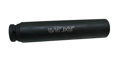 1/2'' Drive 15/16'' x 6.7'' Long Truck Cage Bolt Deep Socket, 6-Point, Cr-Mo Alloy
