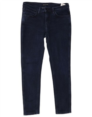 Levi's Damen Skinny Jeans US 8 Medium W30 L28 Marineblau Baumwolle AO05