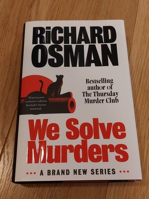 We Solve Murders by Richard Osman   WATERSTONES EXCLUSIVE EDITION