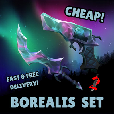   MM2 BOREALIS SET | BOREALIS & AUSTRALIS 2024 XMAS GODLY SET | CHEAP | MM2  
