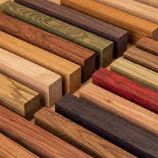 Premium Exotic Pepper Mill Wood Blanks for Woodturning Projects
