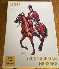 Hat Industries 8195 1/72 Prussian Hussars 1806 (12 Mtd)