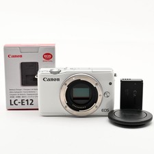 Canon EOS M10 White Body Excellent Condition with Accessories Included