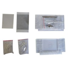 Transparent Full Housing Shell Case Replacement Kit for Nintendo DS Lite NDSL C